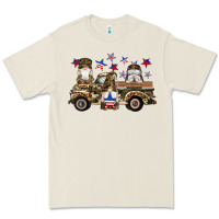 Bone camouflage gnomes american flag star truck Premium Tee - Artiststas