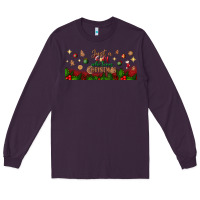 Plum just a girl who loves christmas libbey glass Long Sleeve Tee - BundleAndBundleShop