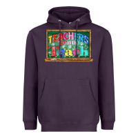 Plum teachers gonna teach Heavyweight Hoodie - CowGirlArtShop
