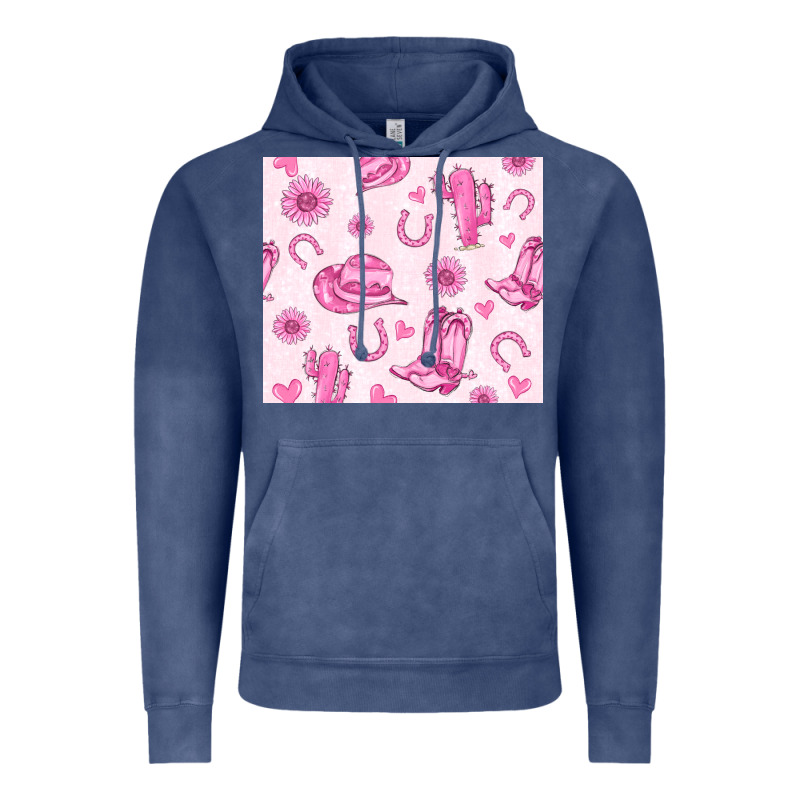 Cowgirl Valentine's Day Vintage Hoodie by MaliasSmallBusiness | Teevron