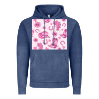 Vintage Denim cowgirl valentine's day Vintage Hoodie - MaliasSmallBusiness