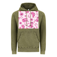 Vintage Olive cowgirl valentine's day Vintage Hoodie - MaliasSmallBusiness