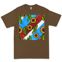 Cacao western 4th of july seamless pattern Premium Tee - BundleAndBundleShop