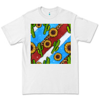 White western 4th of july seamless pattern Premium Tee - BundleAndBundleShop