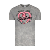 Cloud Rock valentine's day pencil heart teacher quotes Vintage Tee - MaliasSmallBusiness