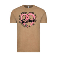 Valentine's Day Pencil Heart Teacher Quotes Vintage Tee | Teevron