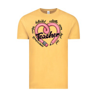Vintage Mustard valentine's day pencil heart teacher quotes Vintage Tee - MaliasSmallBusiness