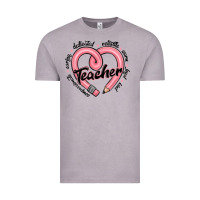 Vintage Zinc valentine's day pencil heart teacher quotes Vintage Tee - MaliasSmallBusiness