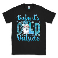 Black baby its cold outside Classic Tee - NancyCooperArtShop