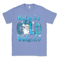 Colony Blue baby its cold outside Classic Tee - NancyCooperArtShop