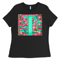 Black custom name nurse Ladies Tee - RanaPortraitStore