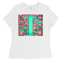 White custom name nurse Ladies Tee - RanaPortraitStore