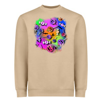 Halloween Candy Patches 1 Heavyweight Sweatshirt | Teevron