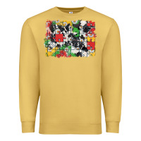 Antique Gold Autism background Premium Sweatshirt - CowGirlArtShop