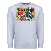 Heather Grey Autism background Premium Sweatshirt - CowGirlArtShop