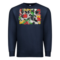 Navy Autism background Premium Sweatshirt - CowGirlArtShop
