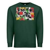 Sports Green Autism background Premium Sweatshirt - CowGirlArtShop
