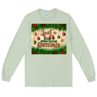 Matcha just a girl who loves christmas tumbler Long Sleeve Tee - BundleAndBundleShop