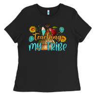 Black teaching my tribe Ladies Tee - BundleAndBundleShop