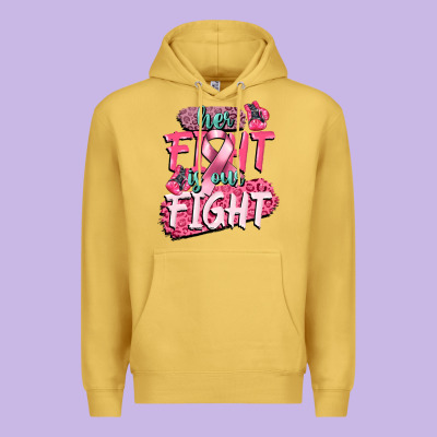 Her Fight Is Our Fight Premium Hoodie Designed By Cowgirlartshop