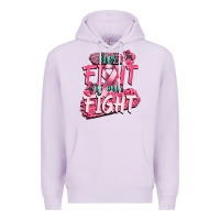 Lilac her fight is our fight Premium Hoodie - CowGirlArtShop