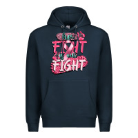 Navy her fight is our fight Premium Hoodie - CowGirlArtShop