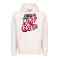 Pale Pink her fight is our fight Premium Hoodie - CowGirlArtShop
