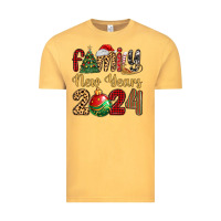 Vintage Mustard family new years 2024 Vintage Tee - MaliasSmallBusiness