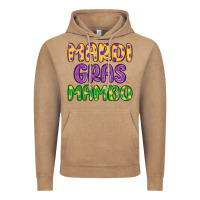 Vintage Coffee mardi gras mambo Vintage Hoodie - MaliasSmallBusiness