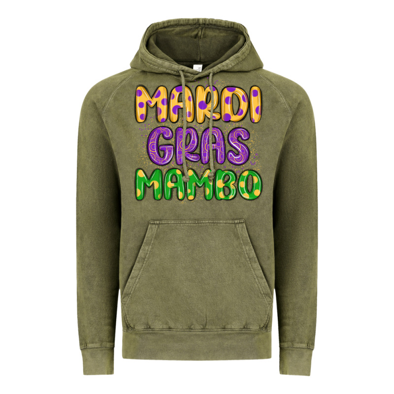 Mardi Gras Mambo Vintage Hoodie by MaliasSmallBusiness | Teevron