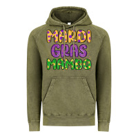 Vintage Olive mardi gras mambo Vintage Hoodie - MaliasSmallBusiness