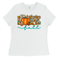 White love fall love Ladies Tee - Artiststas