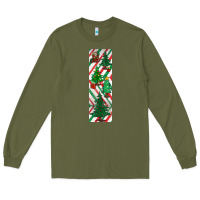Army Green christmas pen wraps Long Sleeve Tee - BundleAndBundleShop