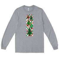Heather Grey christmas pen wraps Long Sleeve Tee - BundleAndBundleShop