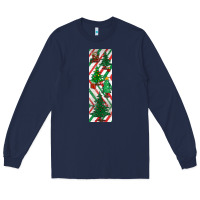 Navy christmas pen wraps Long Sleeve Tee - BundleAndBundleShop