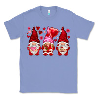 Colony Blue valentines day gnomies with heart balloon Classic Tee - NancyCooperArtShop
