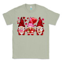 Matcha valentines day gnomies with heart balloon Classic Tee - NancyCooperArtShop
