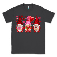 Smoke valentines day gnomies with heart balloon Classic Tee - NancyCooperArtShop