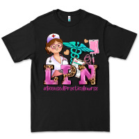 Black lpn licensed practical nurse Premium Tee - AdoDesignShop