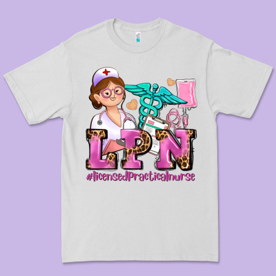 Lpn Licensed Practical Nurse Premium Tee Designed By Adodesignshop