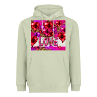 Matcha love heart shaped balloons tumbler hjf Heavyweight Hoodie - HowdyJamesFarm