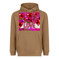 Toasted Coconut love heart shaped balloons tumbler hjf Heavyweight Hoodie - HowdyJamesFarm