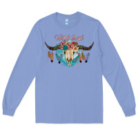 Colony Blue Wild Soul Long Sleeve Tee - JahusDesignShop