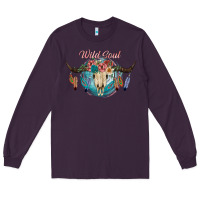 Plum Wild Soul Long Sleeve Tee - JahusDesignShop