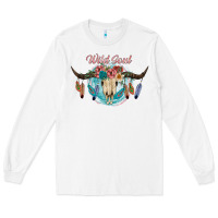 White Wild Soul Long Sleeve Tee - JahusDesignShop