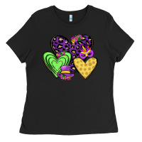 Black hearts mardi gras Ladies Tee - JahusDesignShop