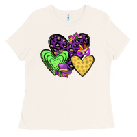Bone hearts mardi gras Ladies Tee - JahusDesignShop