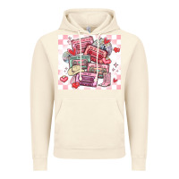 Vintage Artic valentine's day cassette tapes Vintage Hoodie - MaliasSmallBusiness