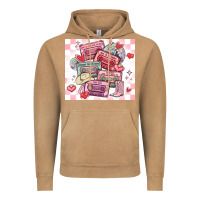 Vintage Camel valentine's day cassette tapes Vintage Hoodie - MaliasSmallBusiness