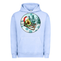 Pigment Grape Ice Slide Avocado Urban Hoodie - FaDigitalArtStudio